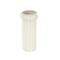 12" White & Green Linear Patterns Round Decorative Ceramic Vase